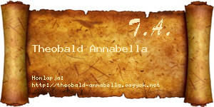 Theobald Annabella névjegykártya